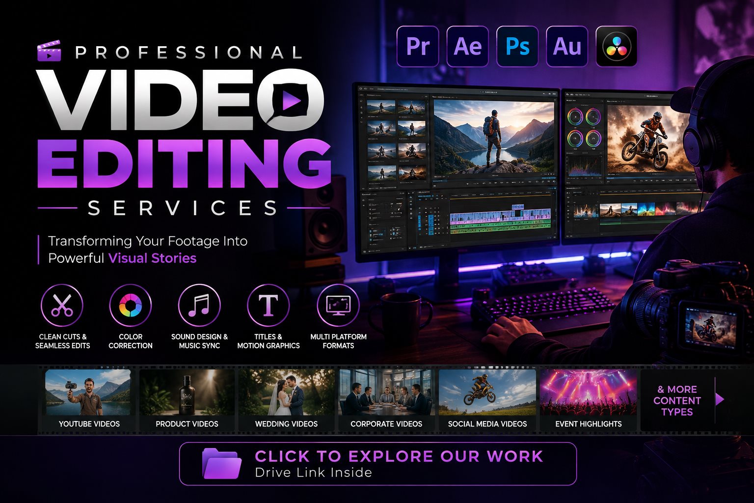 Full sample set — Every edit, one folder