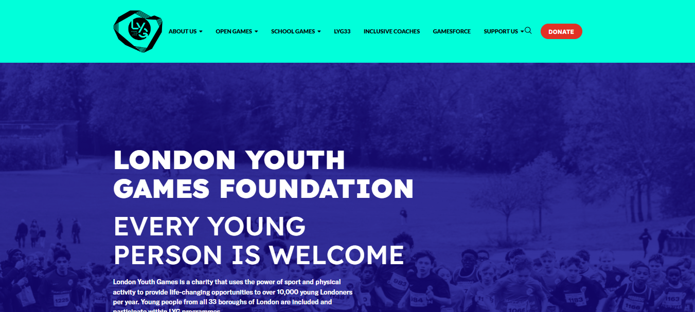 London Youth Games — Youth sport participation portal